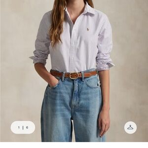 Ralph Lauren Striped Button-Up Shirt